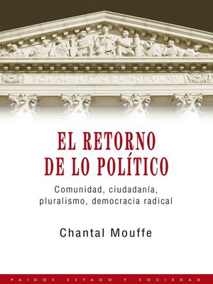 cover image of El retorno de lo político